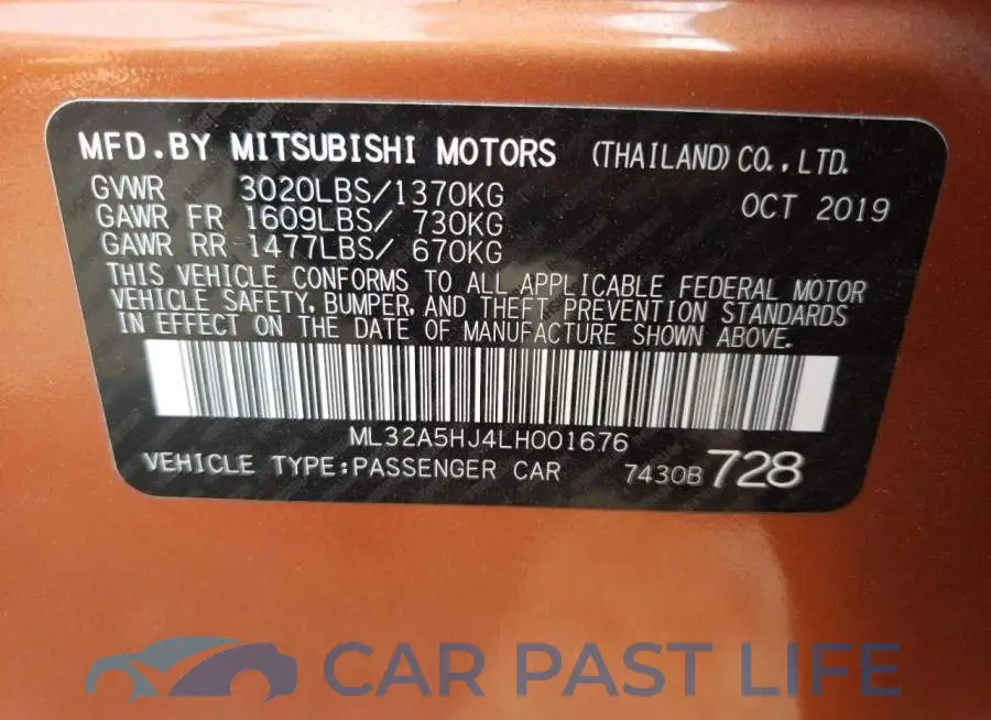 ML32A5HJ4LH001676# 12