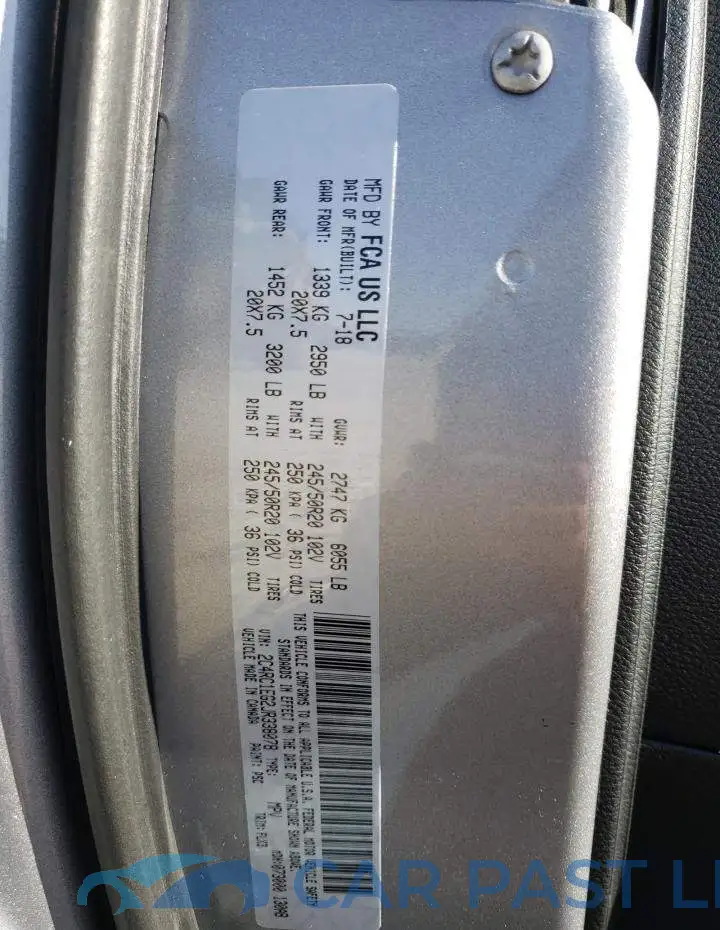 2C4RC1EG2JR338078# 13