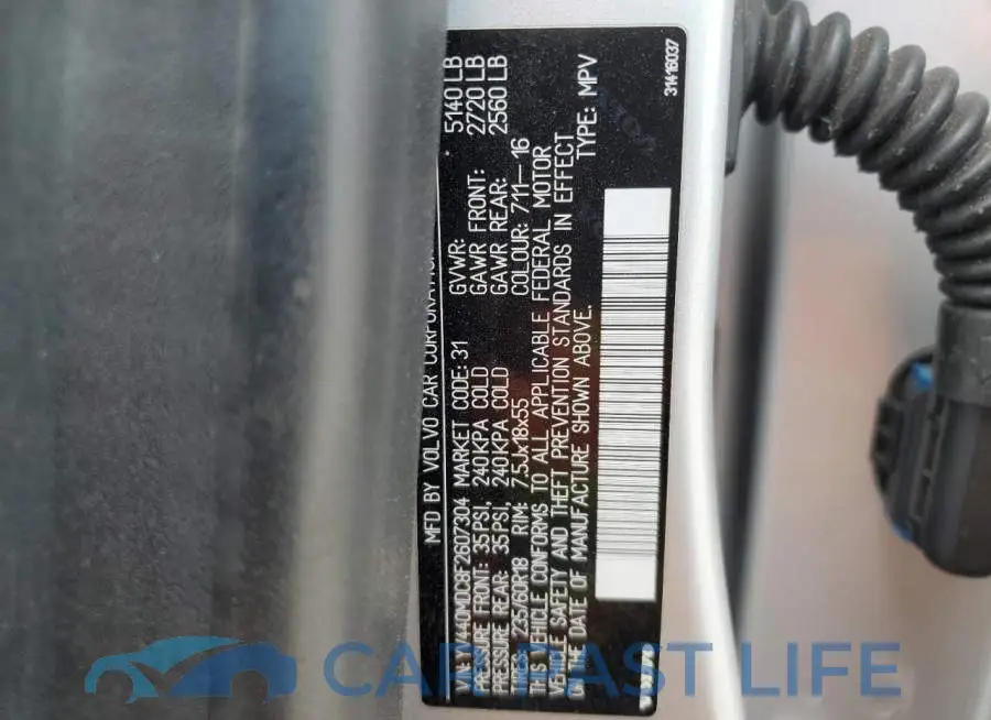 YV440MDC8F2607304# 14