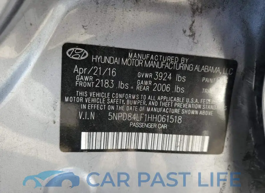 5NPD84LF1HH061518# 12