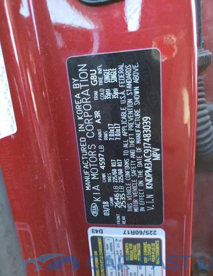 KNDPM3AC9J7483039# 13