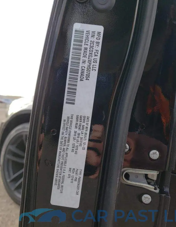 2C3CDXGJXPH507054# 12
