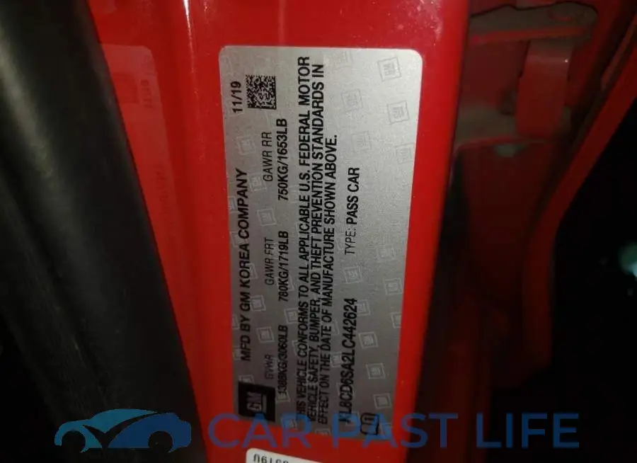 KL8CD6SA2LC442624# 13