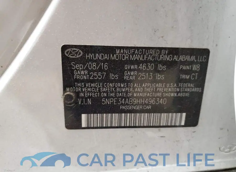 5NPE34AB9HH496340# 13