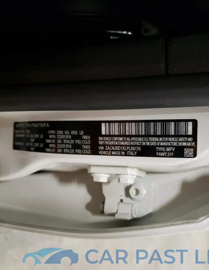 ZACNJBD1XLPL89176# 13