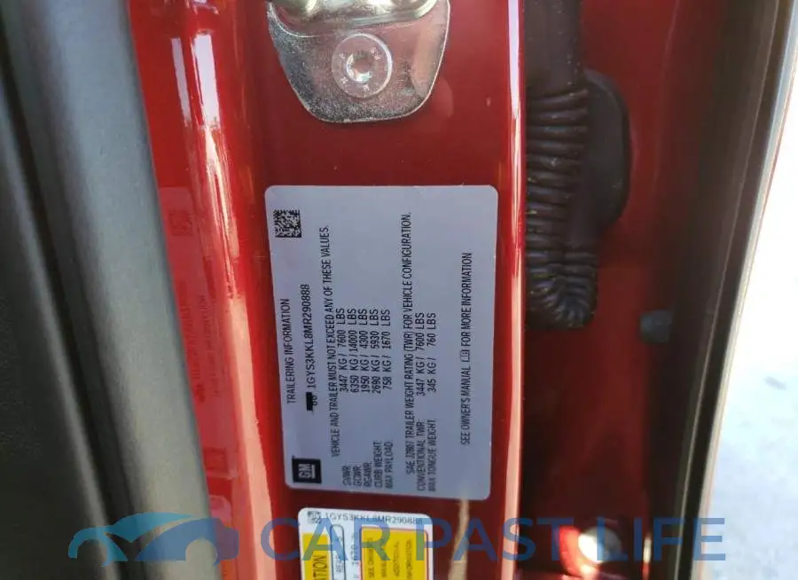 1GYS3KKL8MR290888# 13