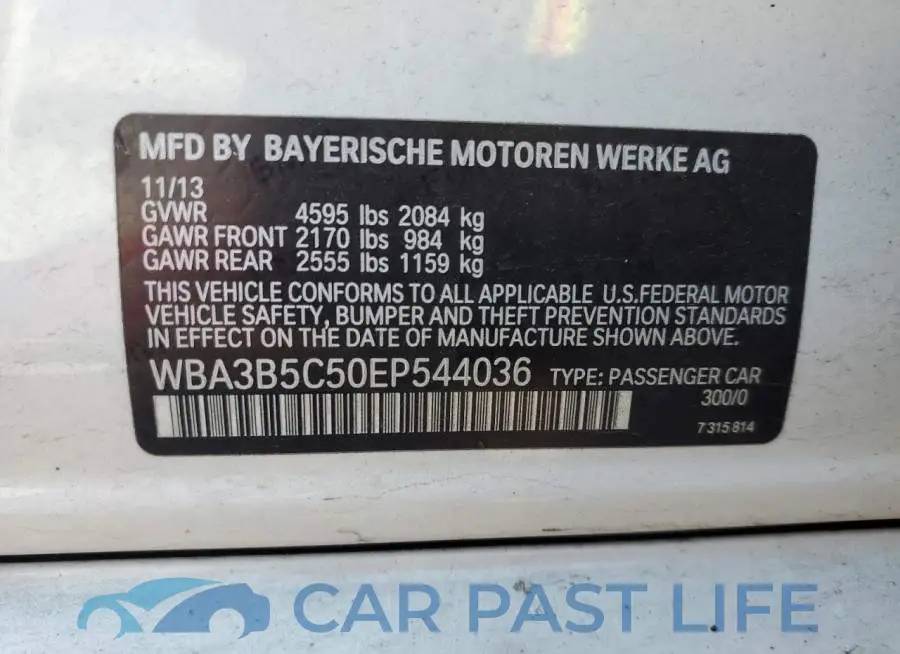 WBA3B5C50EP544036# 12