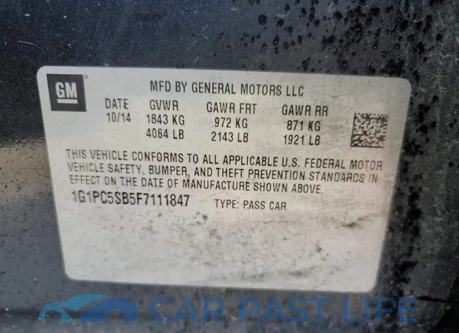 1G1PC5SB5F7111847# 13