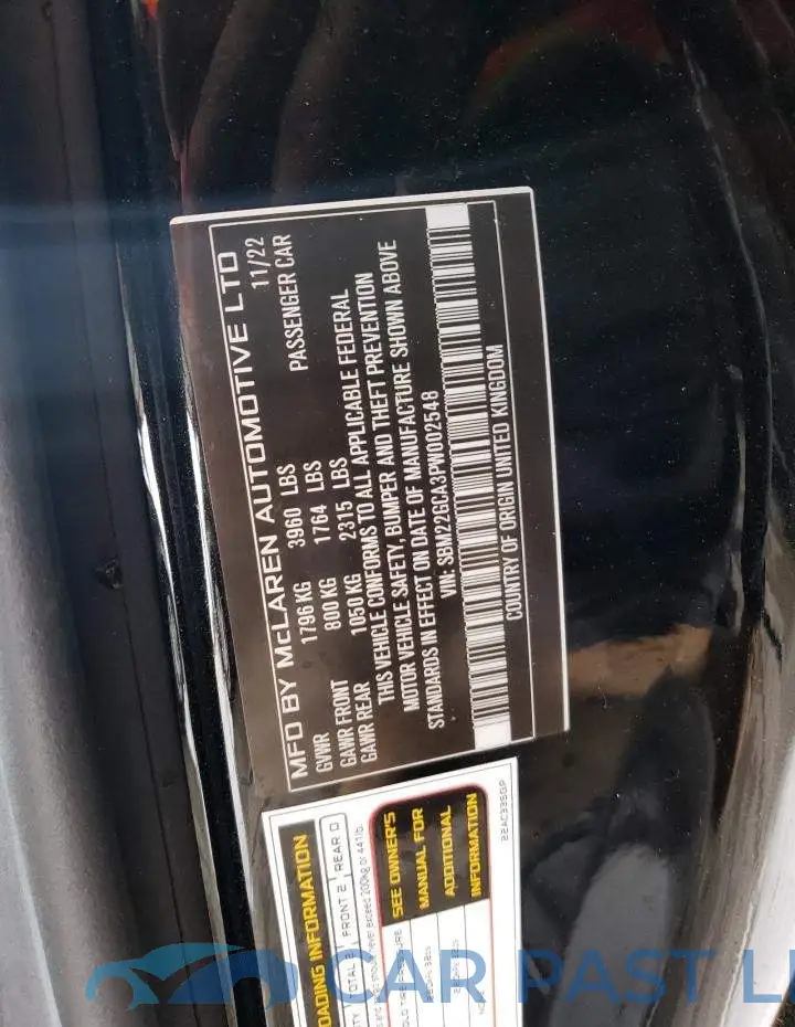 SBM22GCA3PW002548# 13