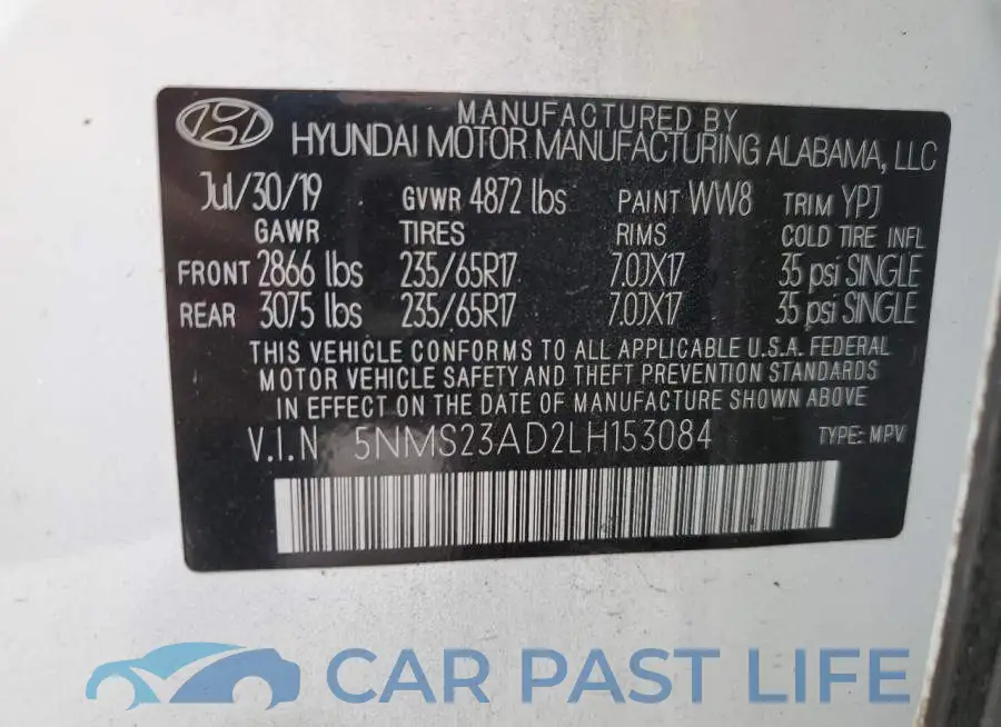 5NMS23AD2LH153084# 13