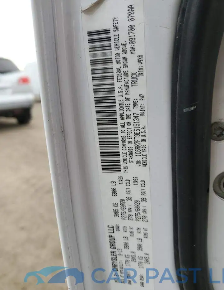 1C6RR7FT9ES151347# 12