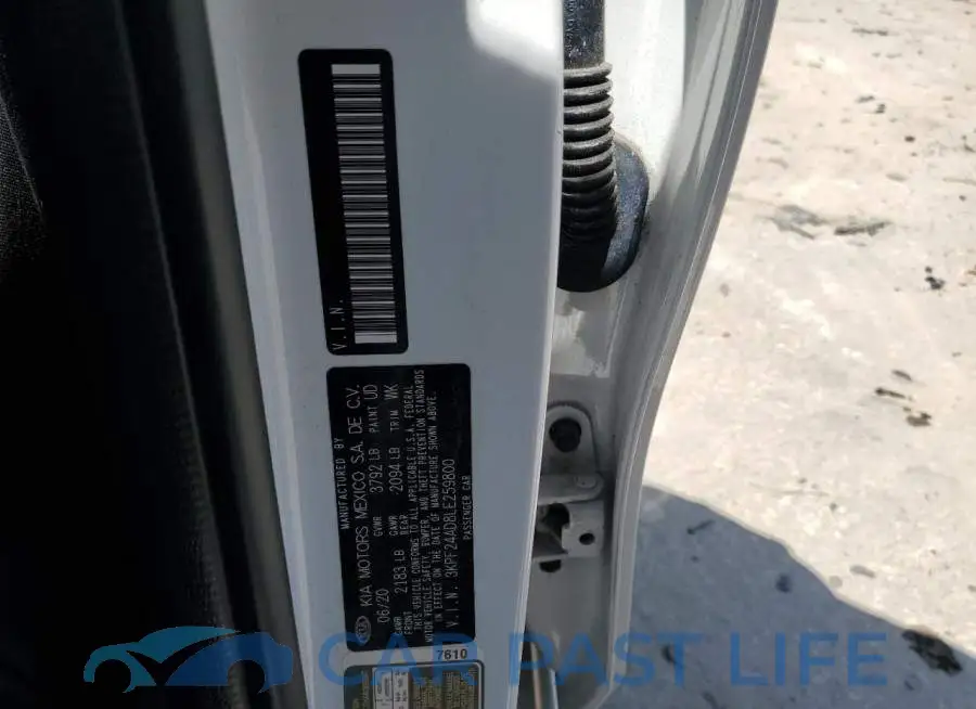 3KPF24AD8LE259800# 12