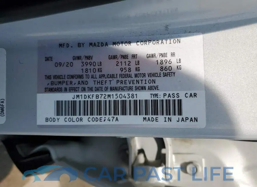 JM1DKFB72M1504381# 13