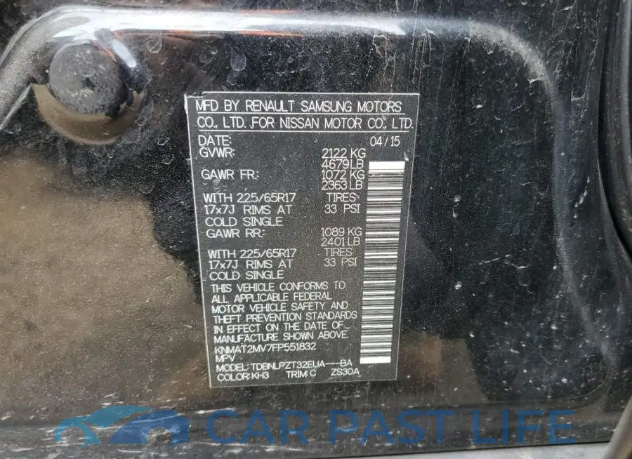 KNMAT2MV7FP551832# 14