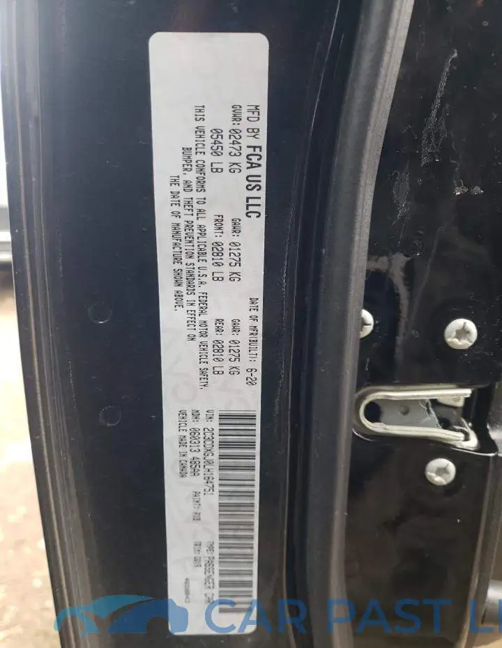 2C3CDXGJ0LH164751# 12