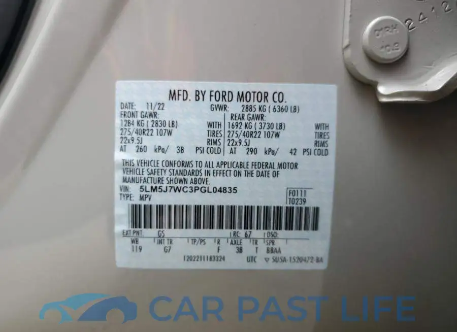 5LM5J7WC3PGL04835# 14