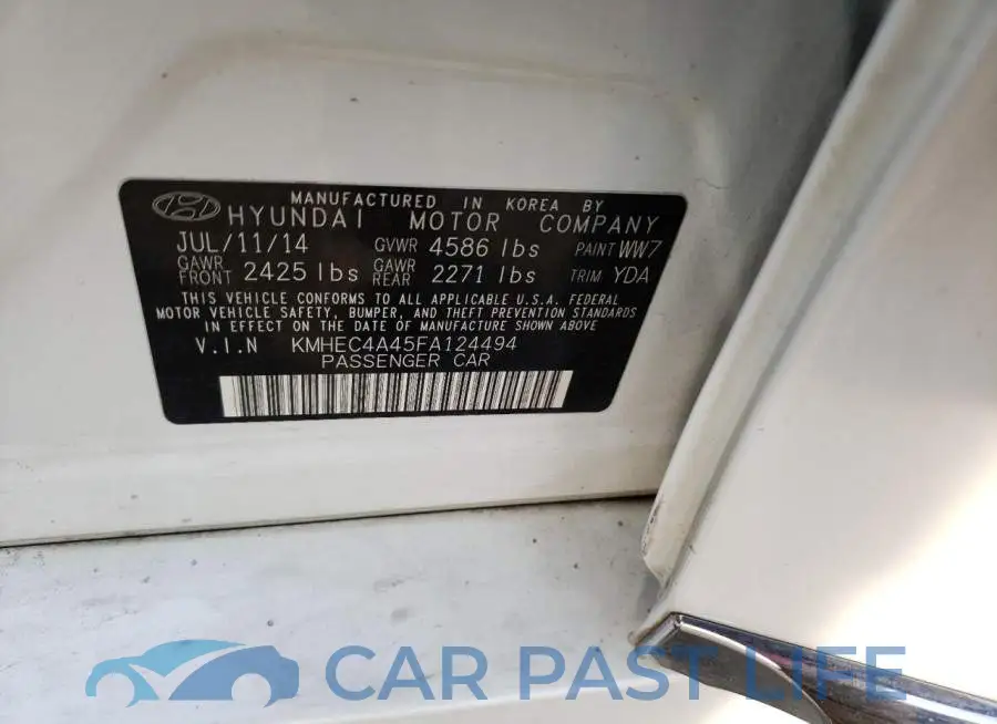 KMHEC4A45FA124494# 12