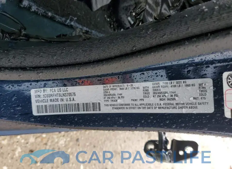 1C6SRFHT6LN370576# 12
