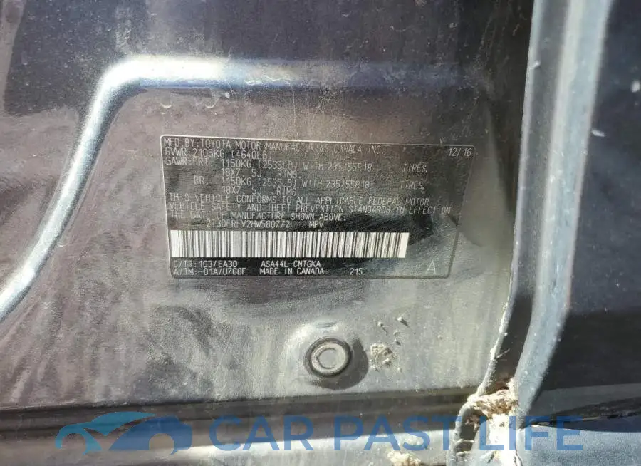 2T3DFREV2HW580772# 13