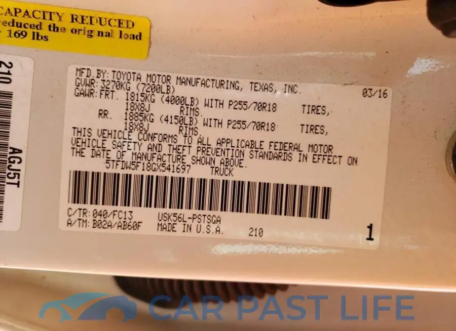 5TFDW5F18GX541697# 12