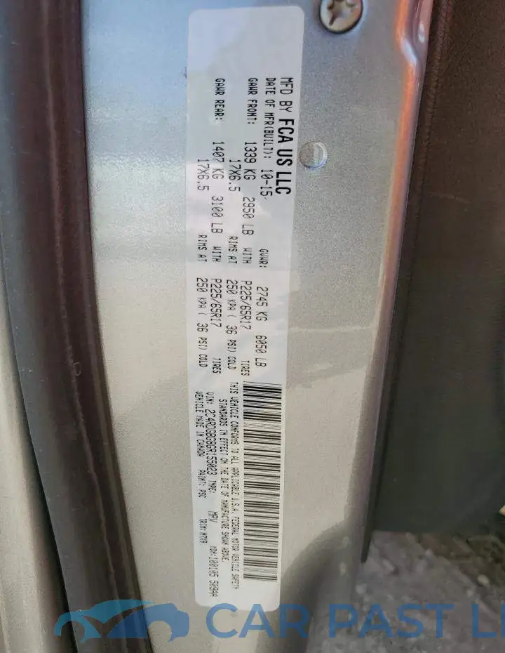2C4RDGBG8GR155023# 13