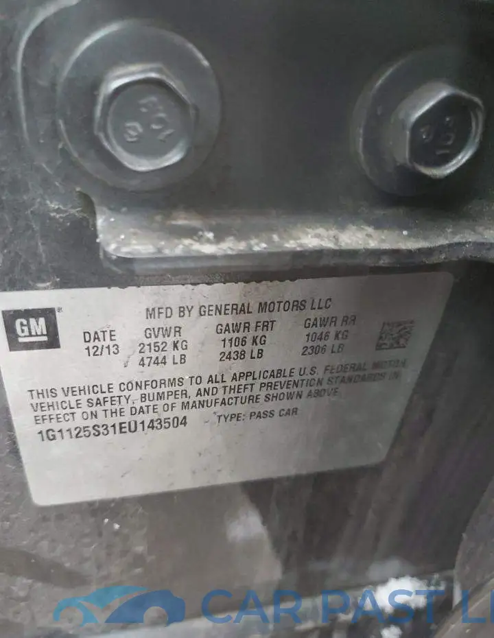 1G1125S31EU143504# 12