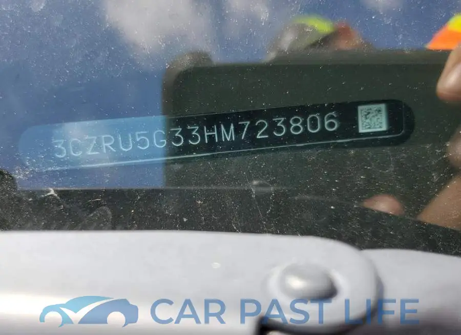 3CZRU5G33HM723806# 12