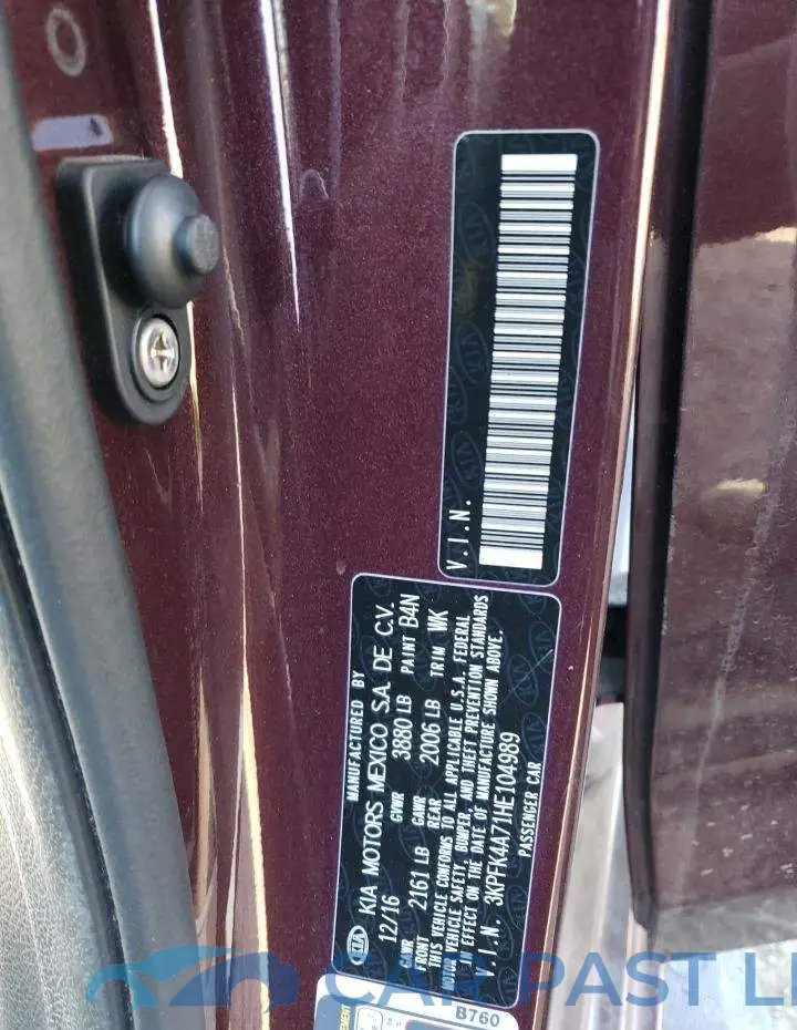 3KPFK4A71HE104989# 12