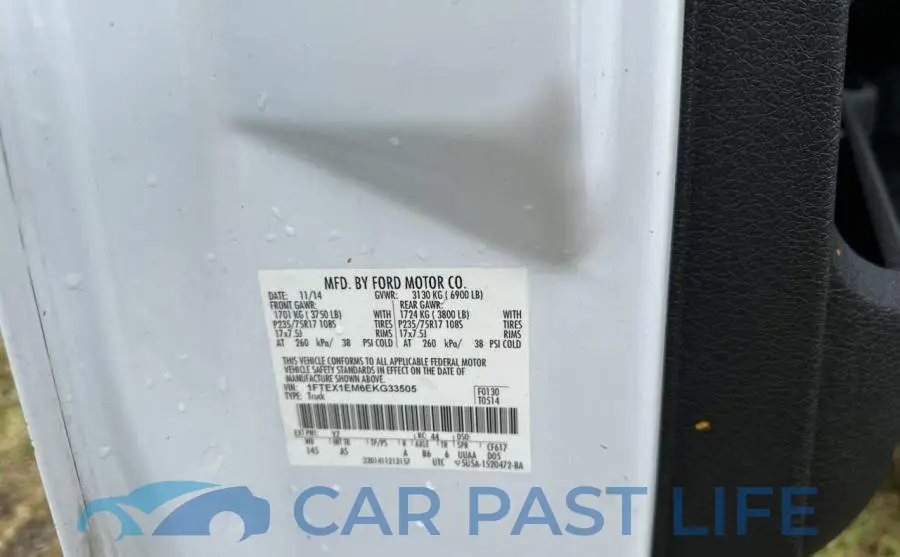 1FTEX1EM6EKG33505# 10