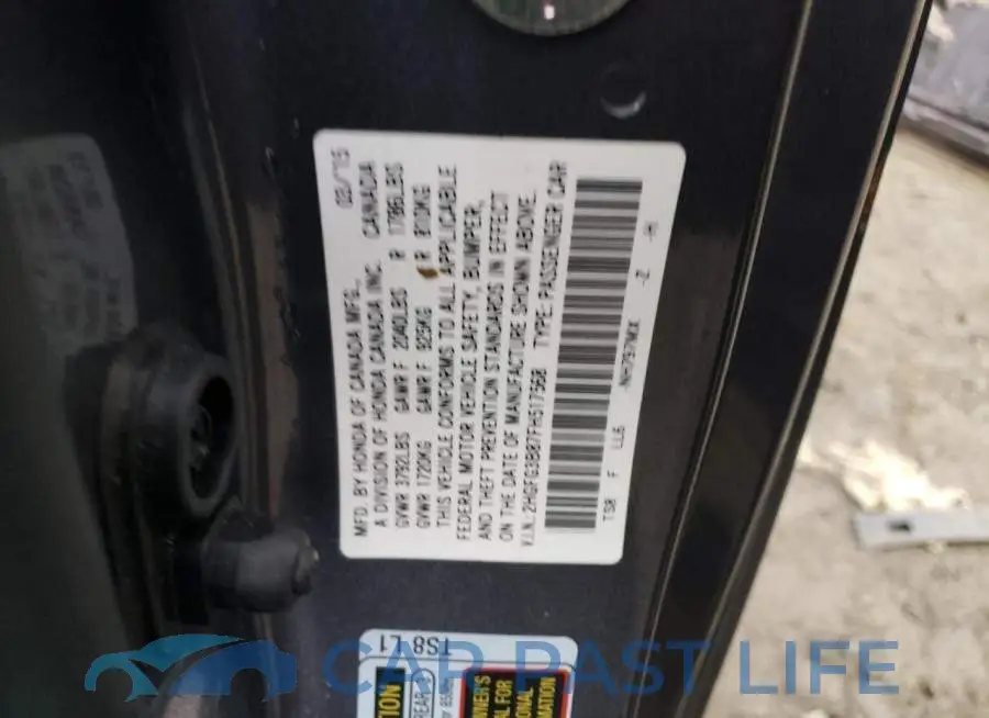 2HGFG3B87FH517568# 13