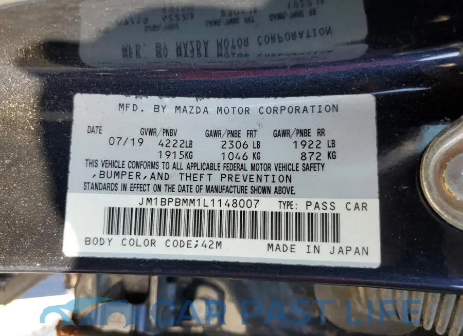 JM1BPBMM1L1148007# 12