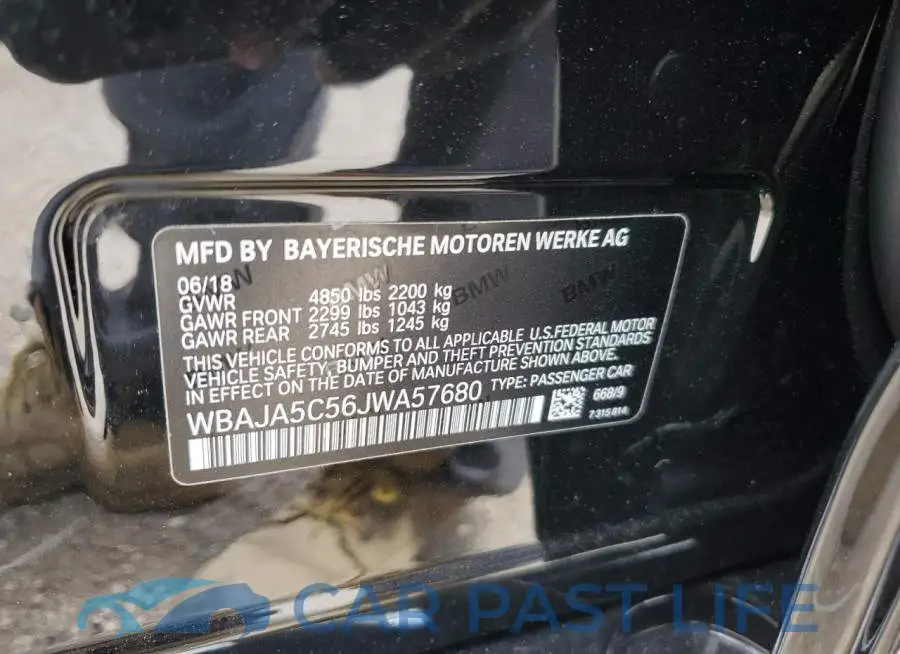 WBAJA5C56JWA57680# 12