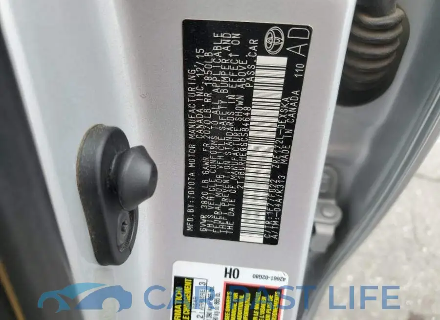 2T1BURHE8GC584648# 12