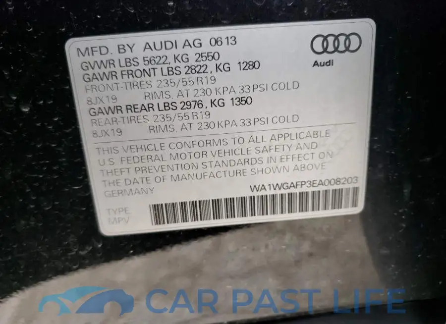 WA1WGAFP3EA008203# 13