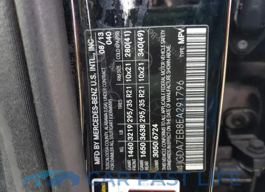 4JGDA7EB8EA291796# 13