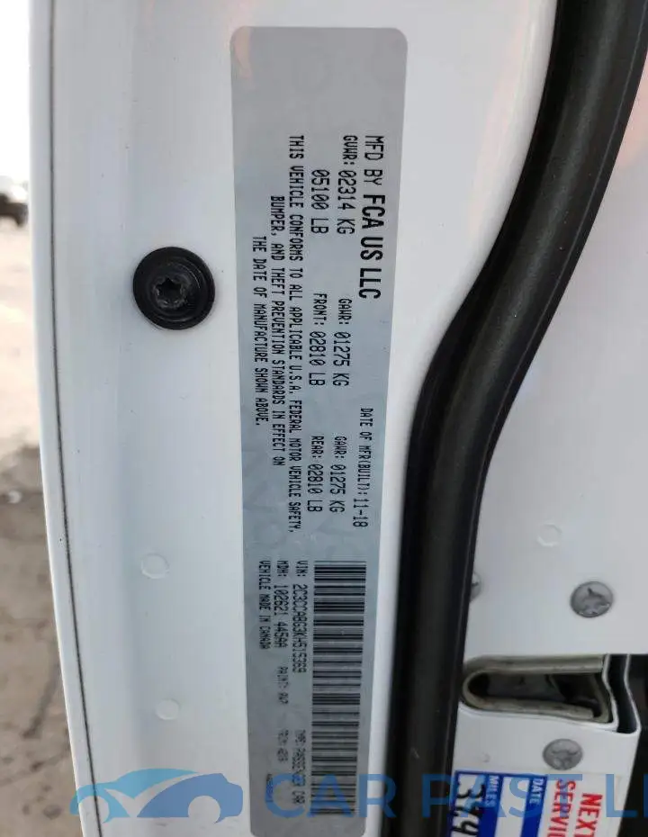 2C3CCABG3KH515369# 12