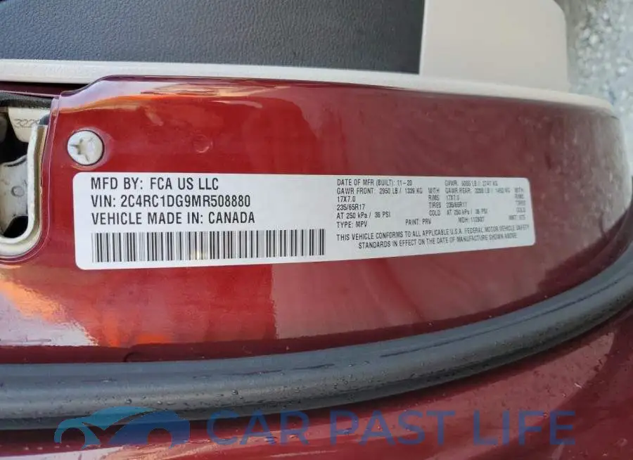 2C4RC1DG9MR508880# 13