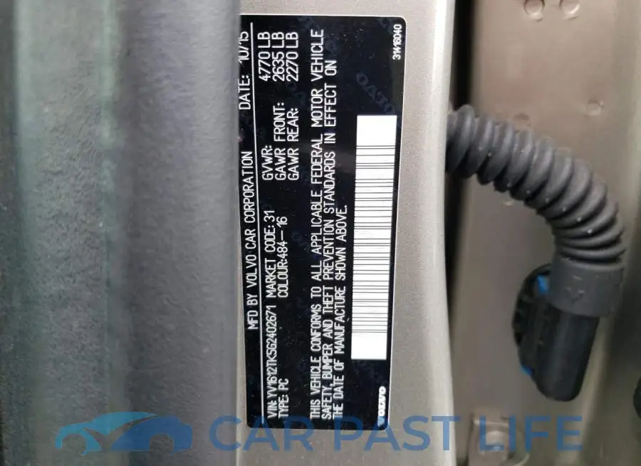 YV1612TK5G2402671# 13