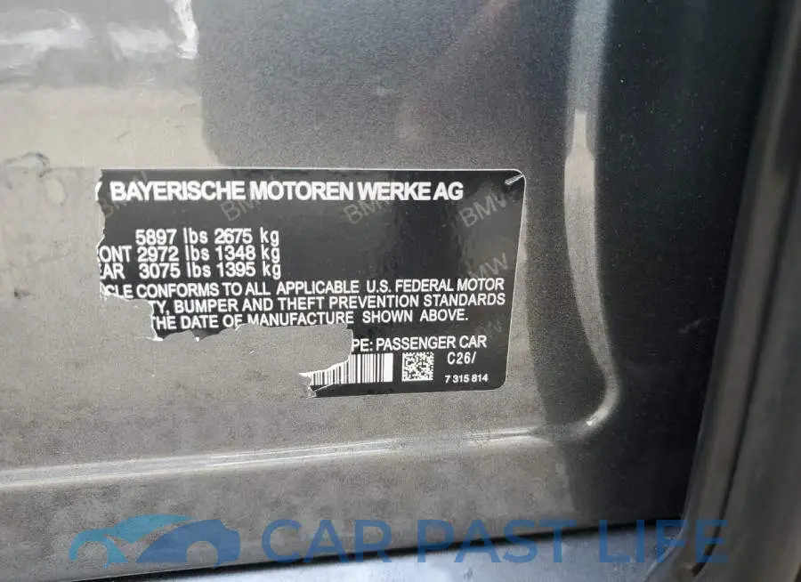 WBA7F2C56JG424370# 12