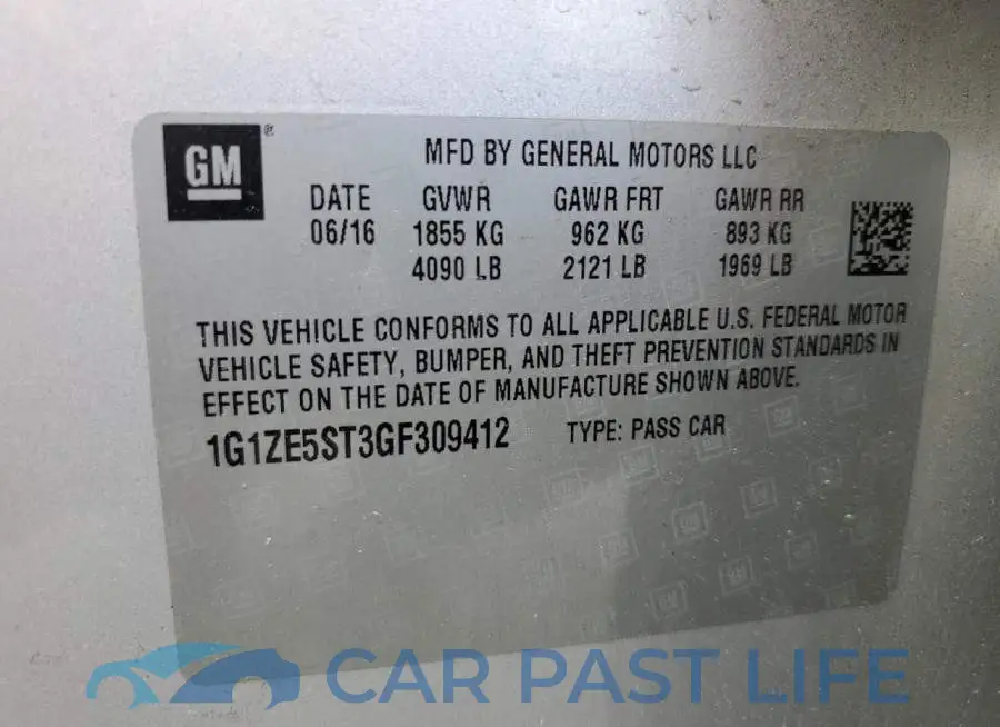1G1ZE5ST3GF309412# 12