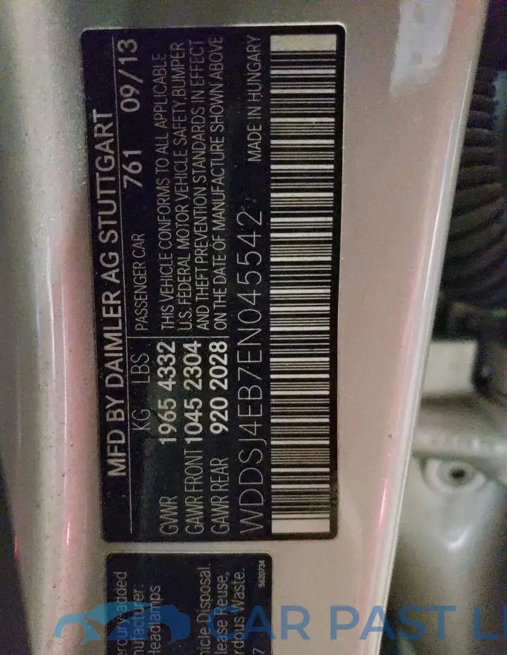WDDSJ4EB7EN045542# 12