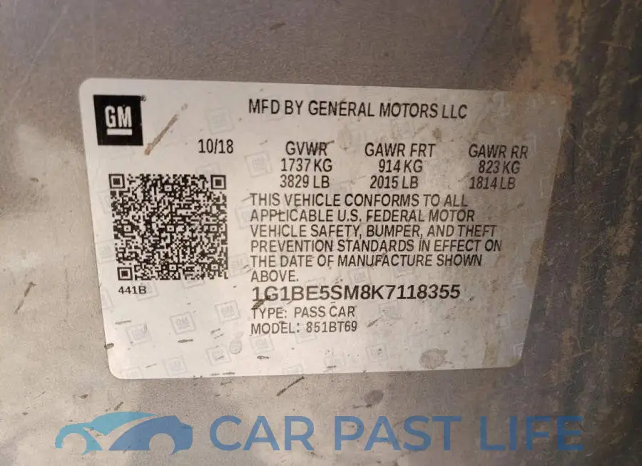 1G1BE5SM8K7118355# 13