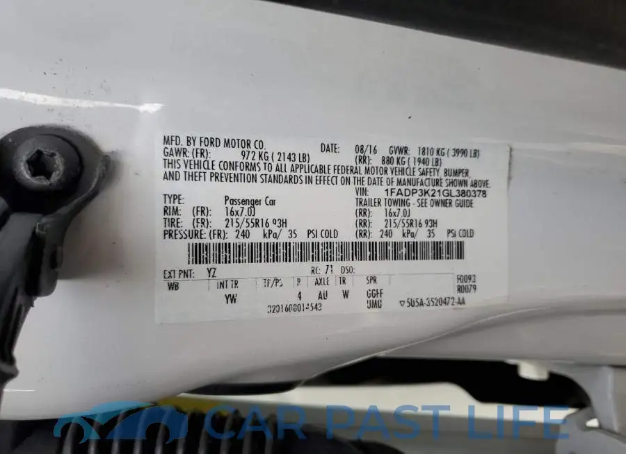 1FADP3K21GL380378# 13