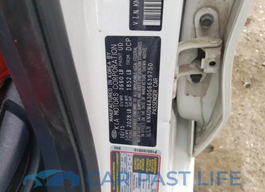 KNADM4A30G6639750# 12