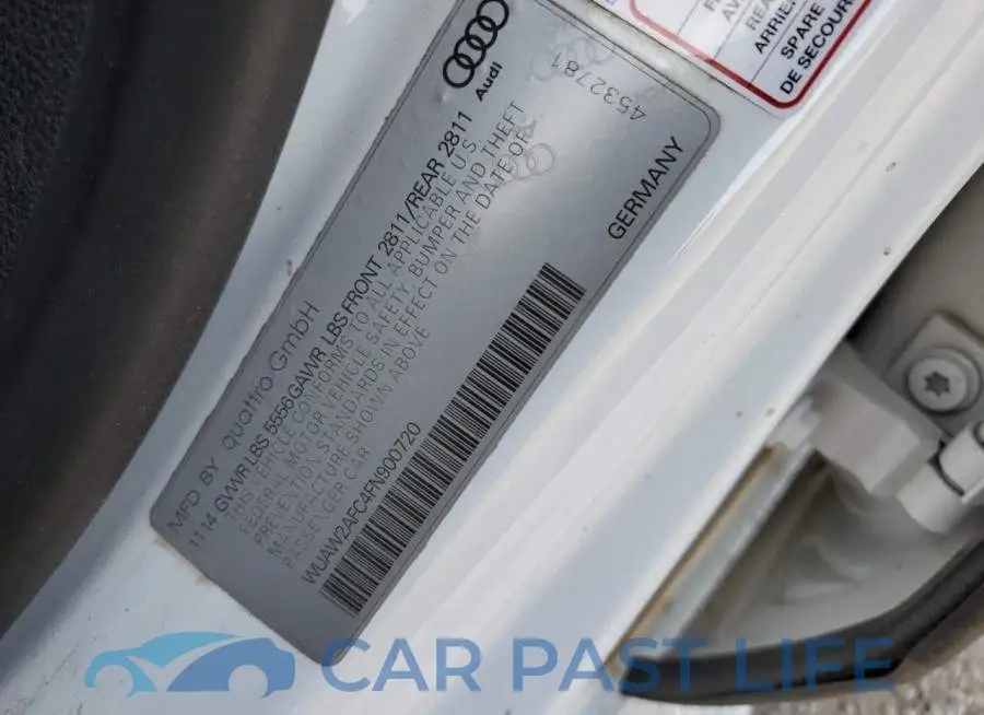 WUAW2AFC4FN900720# 12