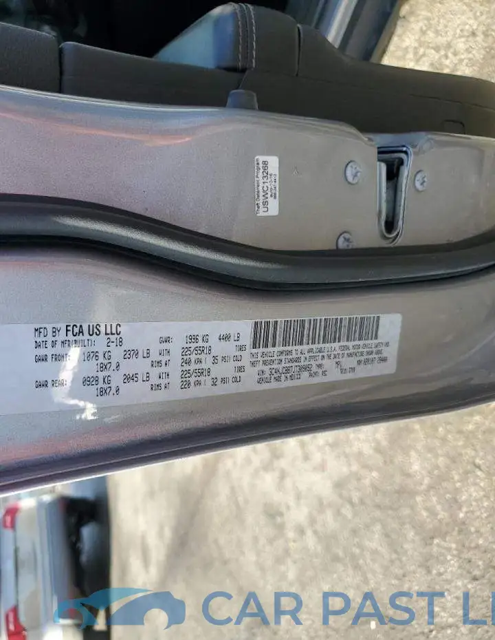 3C4NJCBB7JT309052# 14