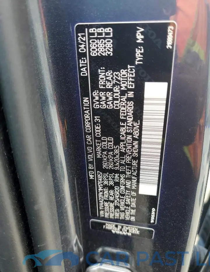 YV4A22PK1M1764857# 14