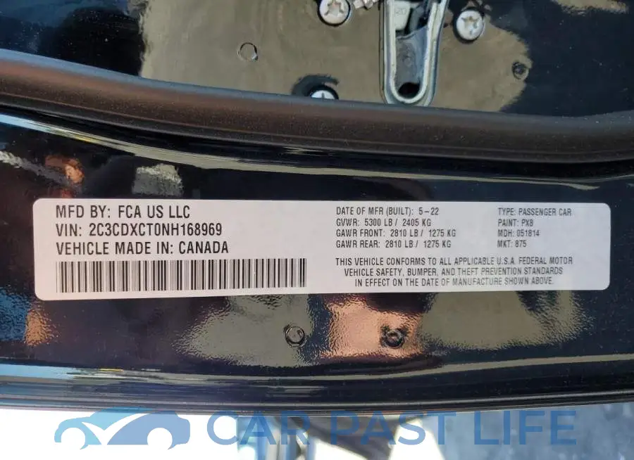 2C3CDXCT0NH168969# 13