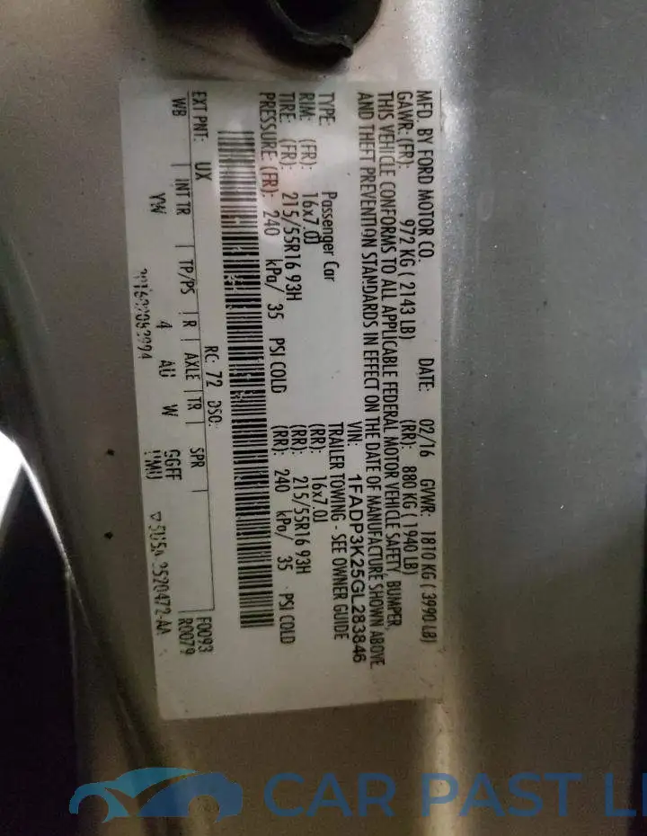 1FADP3K25GL283846# 13