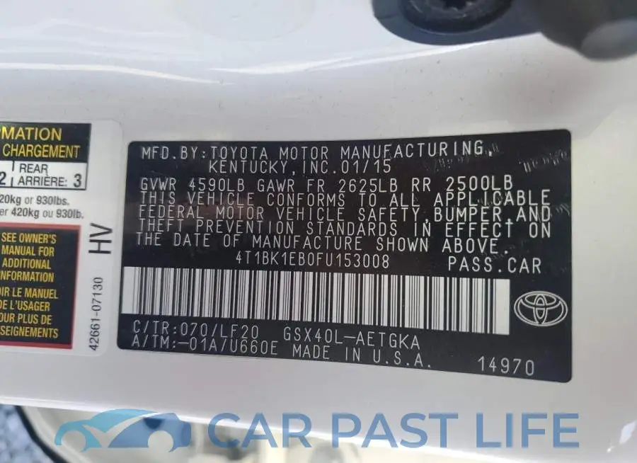 4T1BK1EB0FU153008# 12